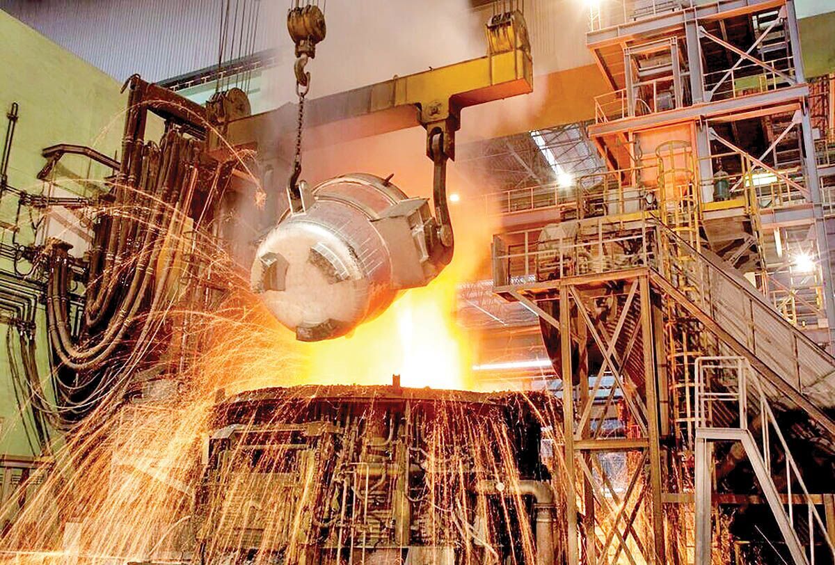 گاز یكی از چالش های اصلی فولاد مباركه و سایر فولادسازی های كشور است