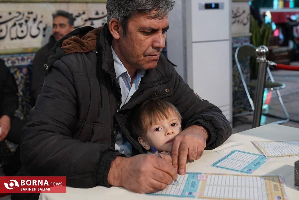 حضور مردم در انتخابات ۱۴۰۲ _امامزاده صالح علیهم السلام