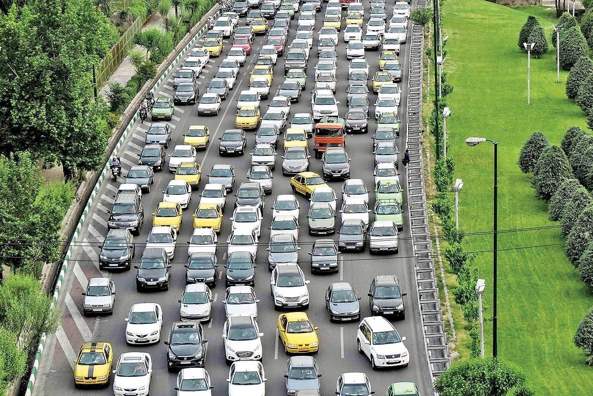 ترافیک در بزرگراه و معابر تهران