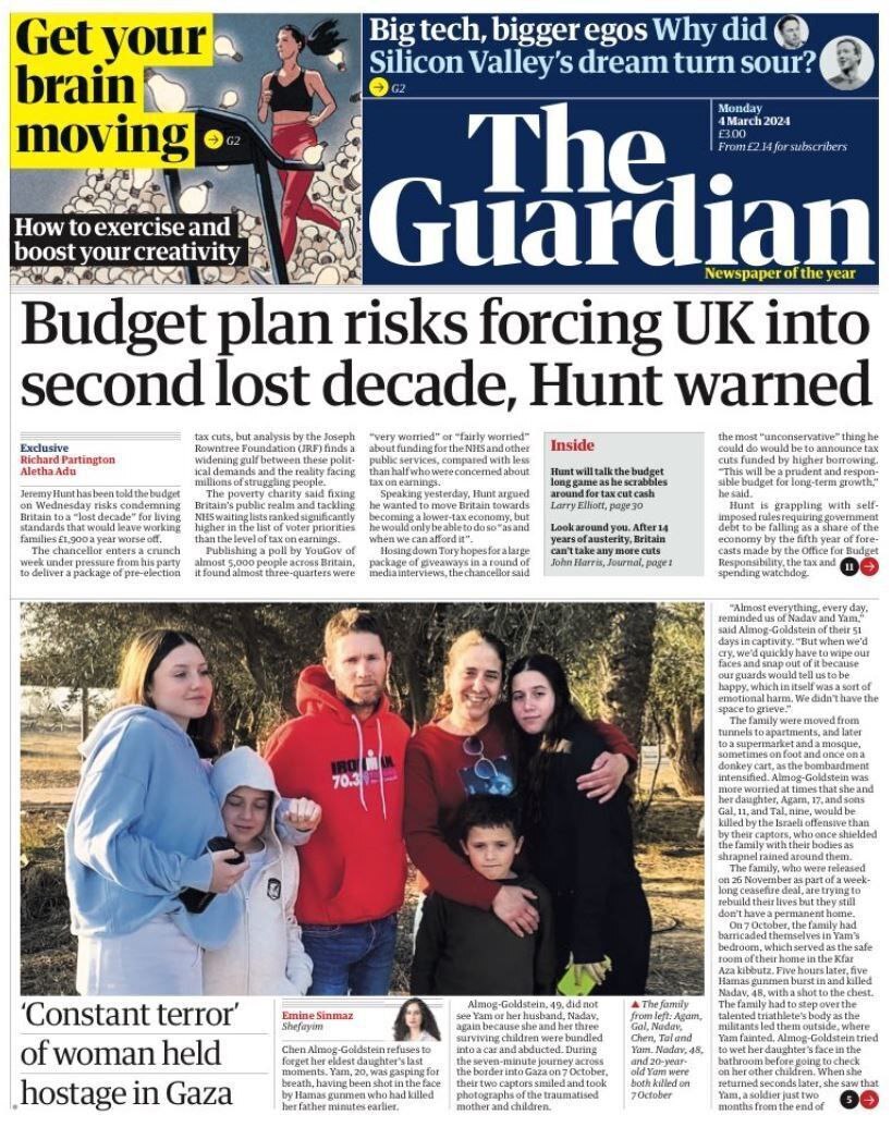 صفحه نخست روزنامه‌های امروز انگلیس؛ پرونده حل نشده سرق در نیمی از محله‌های انگلستان