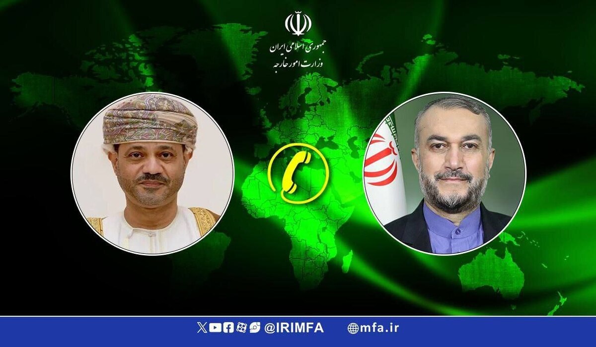 ابلاغ سلام سلطان عمان به رئیس‌جمهور در گفتگوی تلفنی وزرای خارجه ایران و عمان