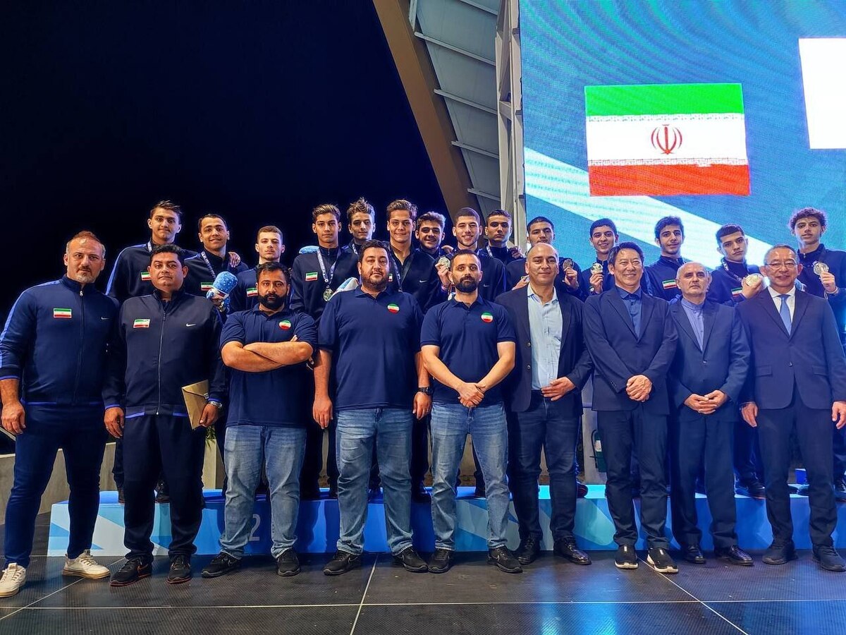 نایب قهرمانی غرورآفرین پسران واترپلوی ایران در آسیا