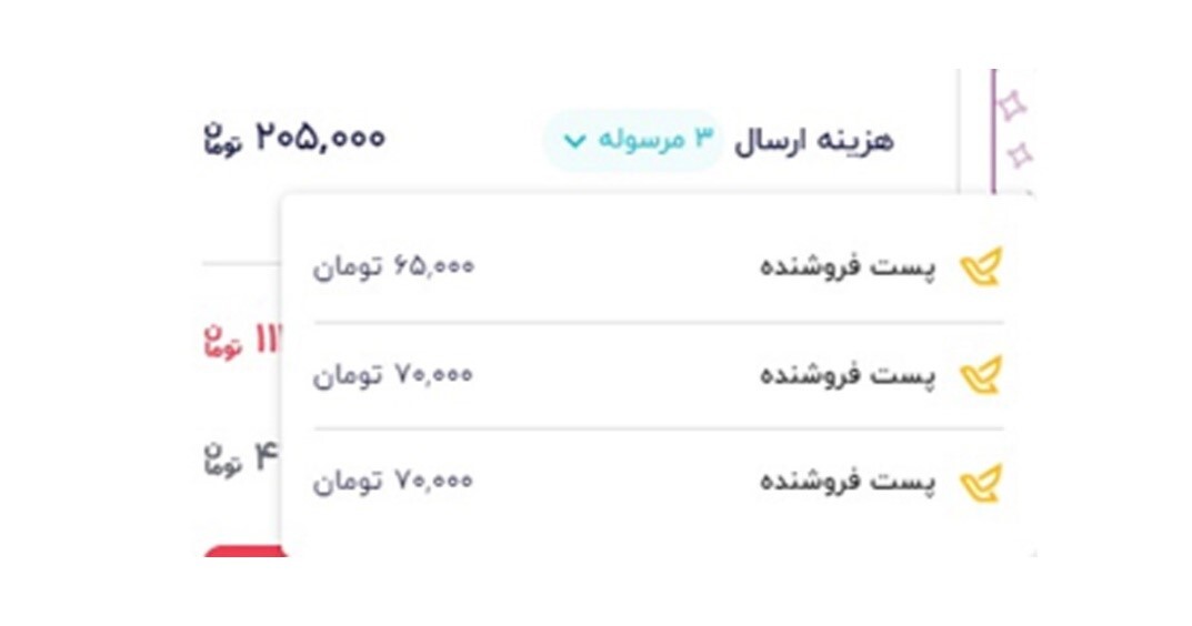 جزییات ارسال در دیجی‌کالا