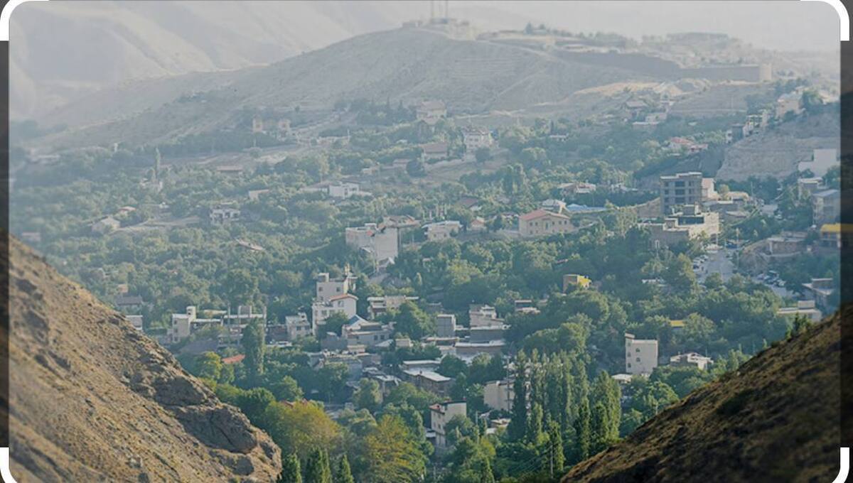 روستای افجه از جاذبه های گردشگری و سرسبز تهران
