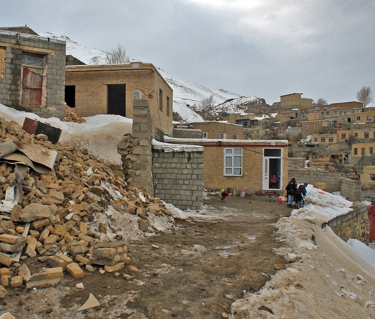۲ واحد مسکونی روستایی براثر بارش شدید در لنده کهگیلویه وبویراحمد تخریب شد