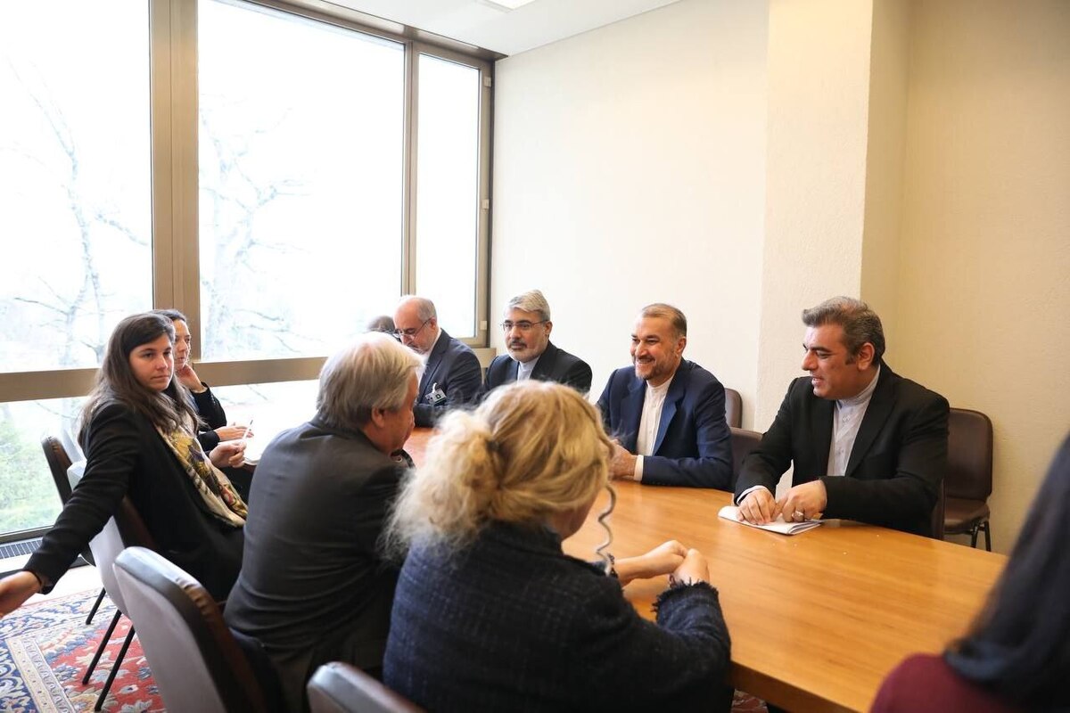 جزئیات دیدار امیرعبداللهیان و دبیرکل سازمان ملل