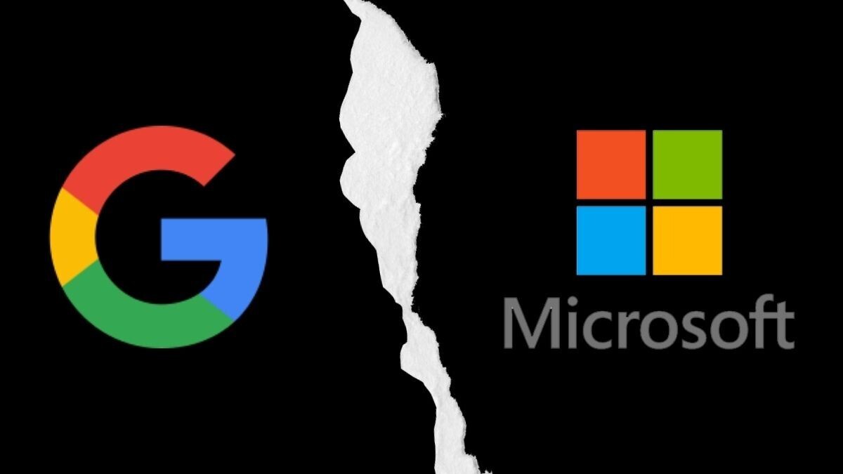 گوگل انتقادات خود از مایکروسافت را افزایش داد