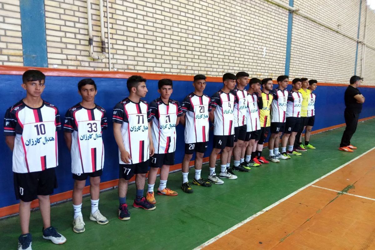 نایب قهرمانی تیم هندبال سیروان در مسابقات چهارجانبه قزوین
