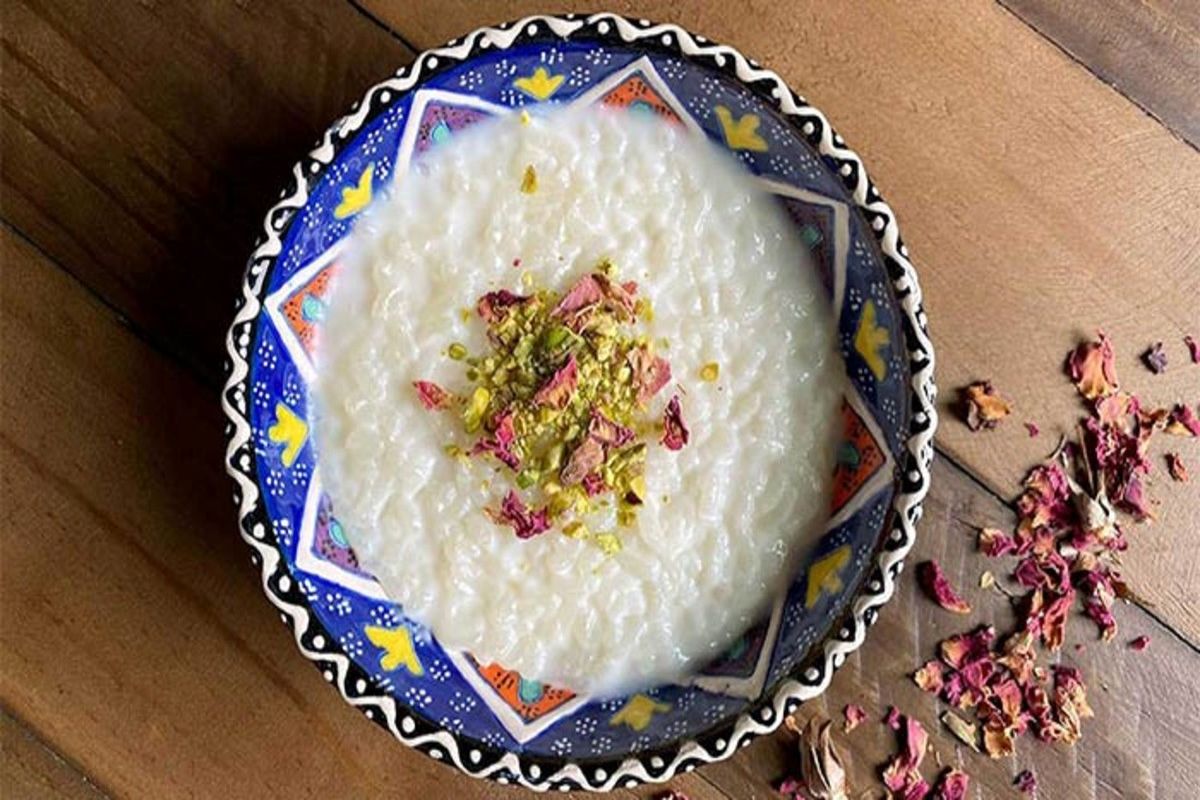 برگزاری آئین سنتی پخت شیربرنج در شهرستان کوهسرخ خراسان رضوی