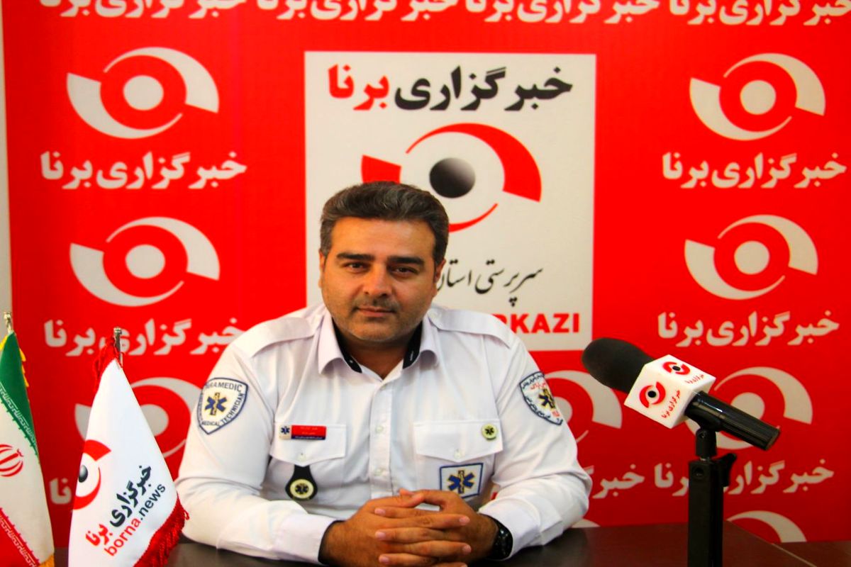 پرواز بالگرد اورژانس هوایی استان مرکزی برای انتقال بیمار دچار سکته قلبی دلیجانی