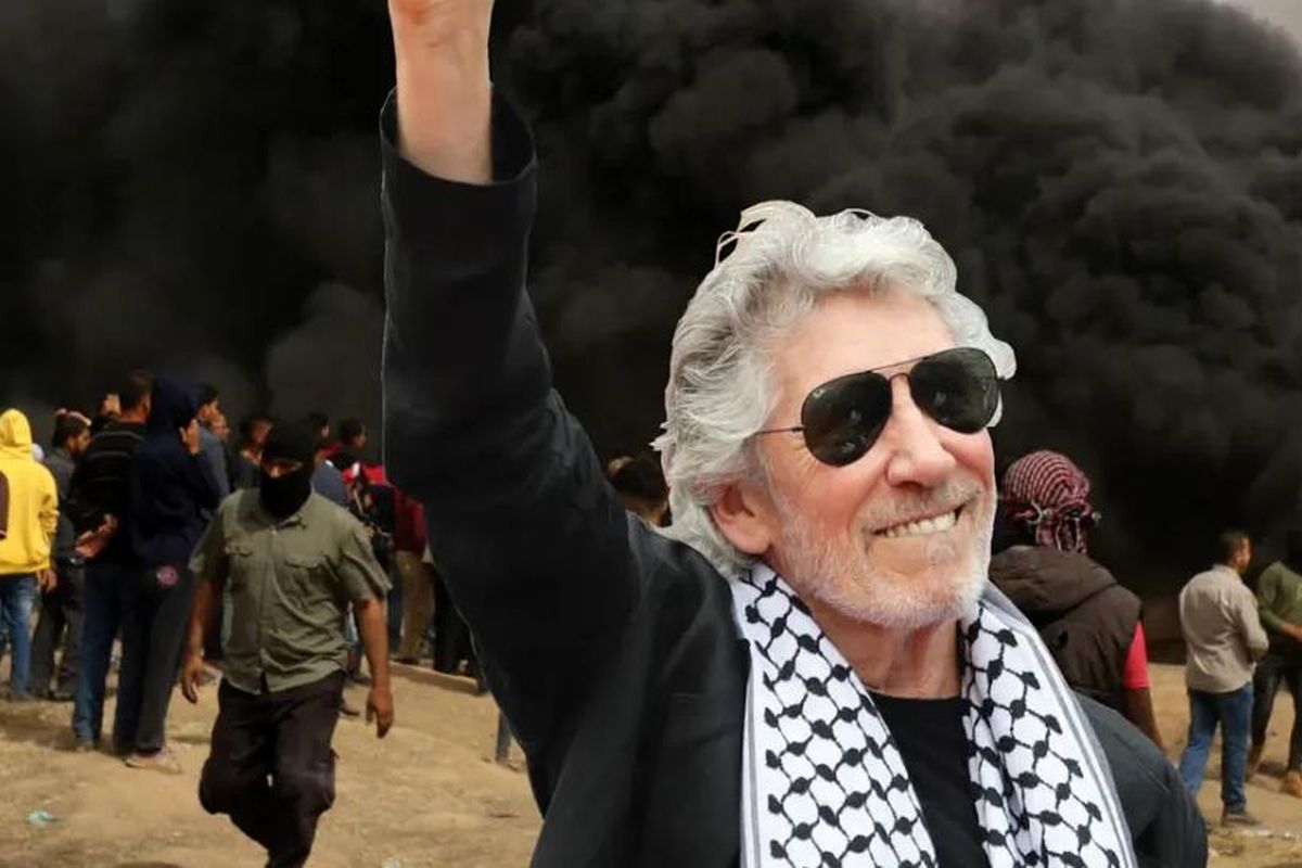 فلسطین در قلب پاریس/ وقتی بنیانگذار "پینک فلوید" حامی فلسطین می‌شود