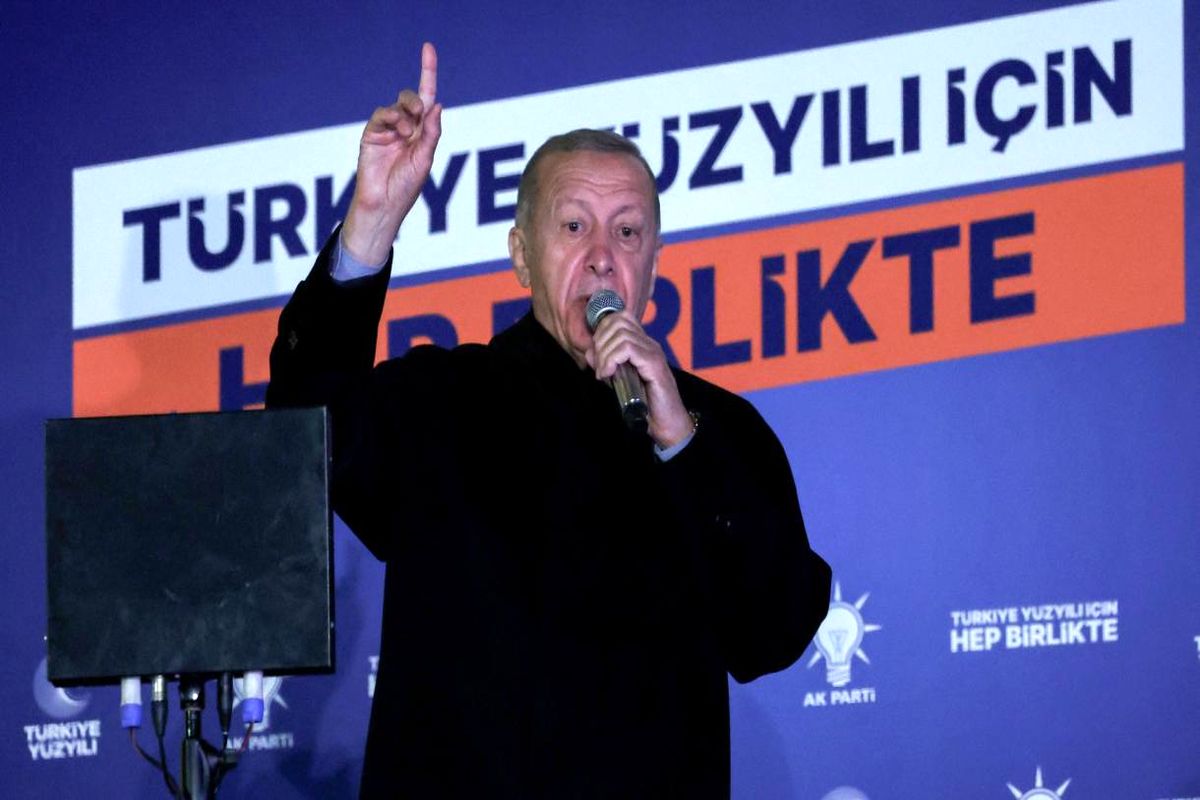 اردوغان: اگر نظر مردم بر برگزاری دور دوم انتخابات باشد با دل و جان می‌پذیریم