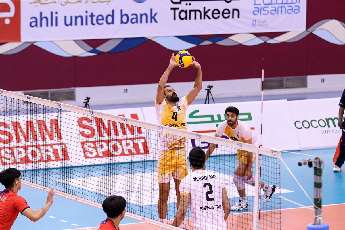 معروف: امیدوارم شهداب با قهرمانی از اعتبار والیبال ایران دفاع کند