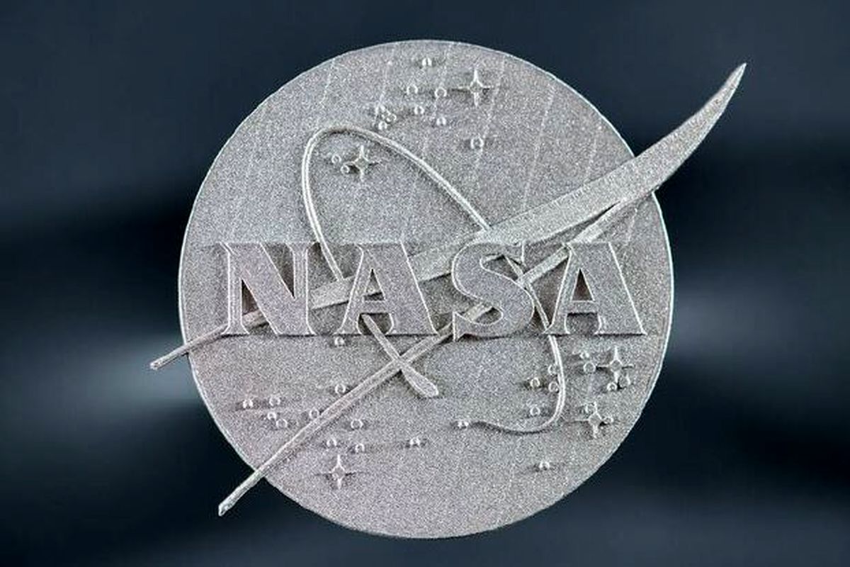 لوگوی ناسا با سوپرآلیاژ چاپ سه‌بعدی ساخته شد