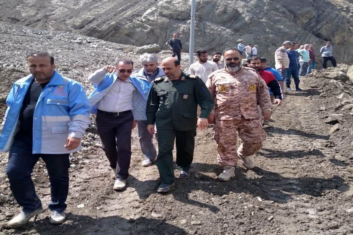 ظرفیت های سپاه البرز برای امدادرسانی سیل جاده چالوس وارد میدان می شود