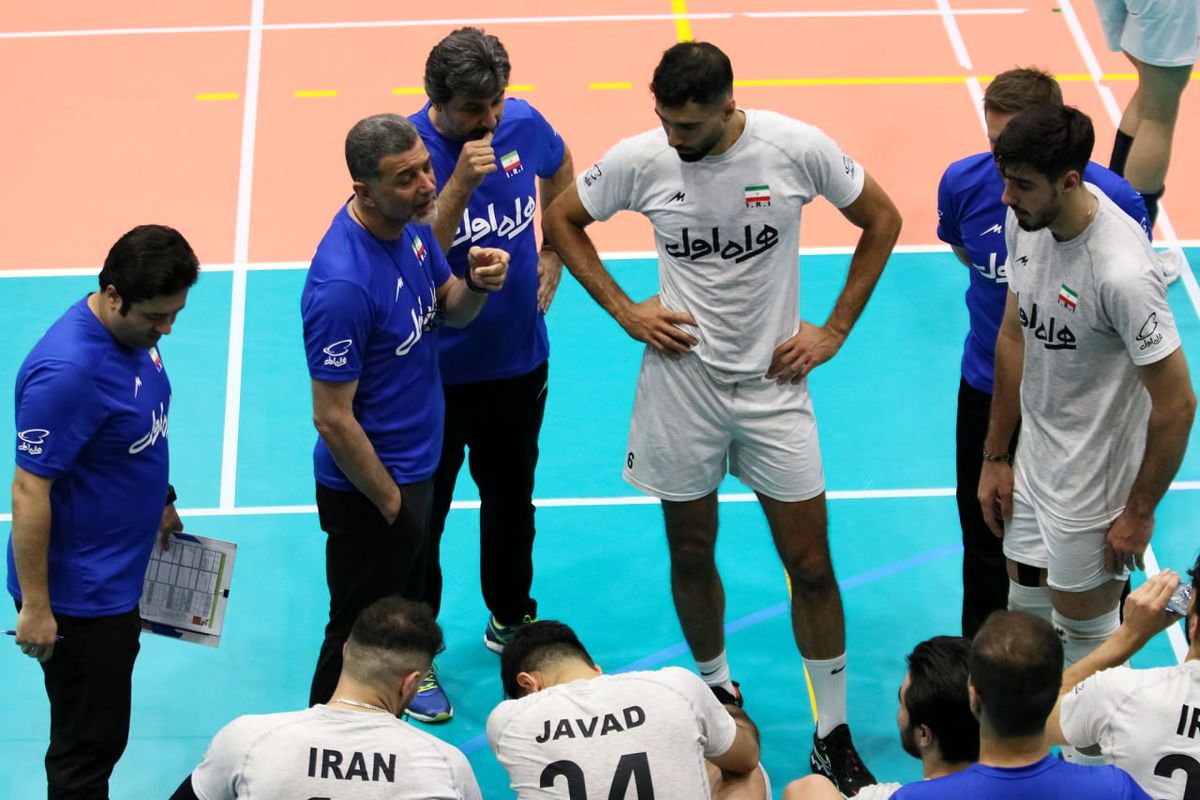 ۳ ایران _ ۱ چین؛ تیم‌ملی والیبال ایران بالاخره برد