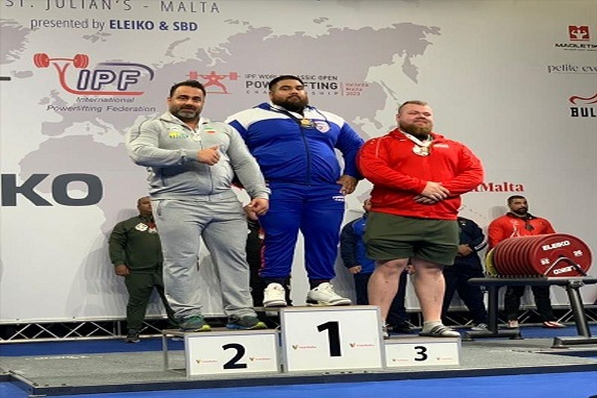 کسب مدال نقره رقابت های پاورلیفتینگ جهان توسط ورزشکار خوزستانی