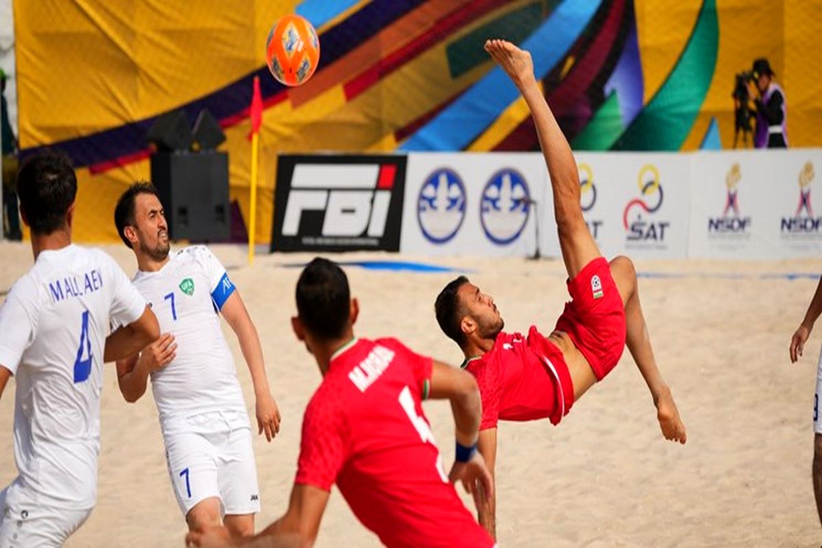 تیم ملی فوتبال ساحلی ایران نایب قهرمان آسیا شدند