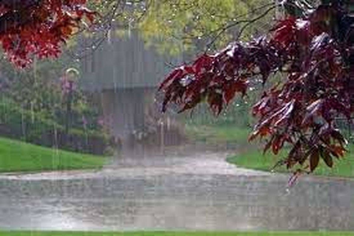 بارش پراکنده و خفیف پدیده غالب هوای همدان است