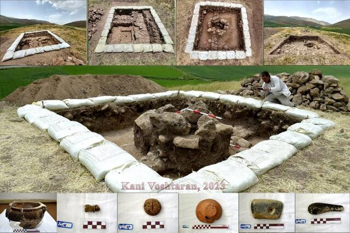 کشف پادگان سه‌هزارساله پشت یک سد در آذربایجان غربی!