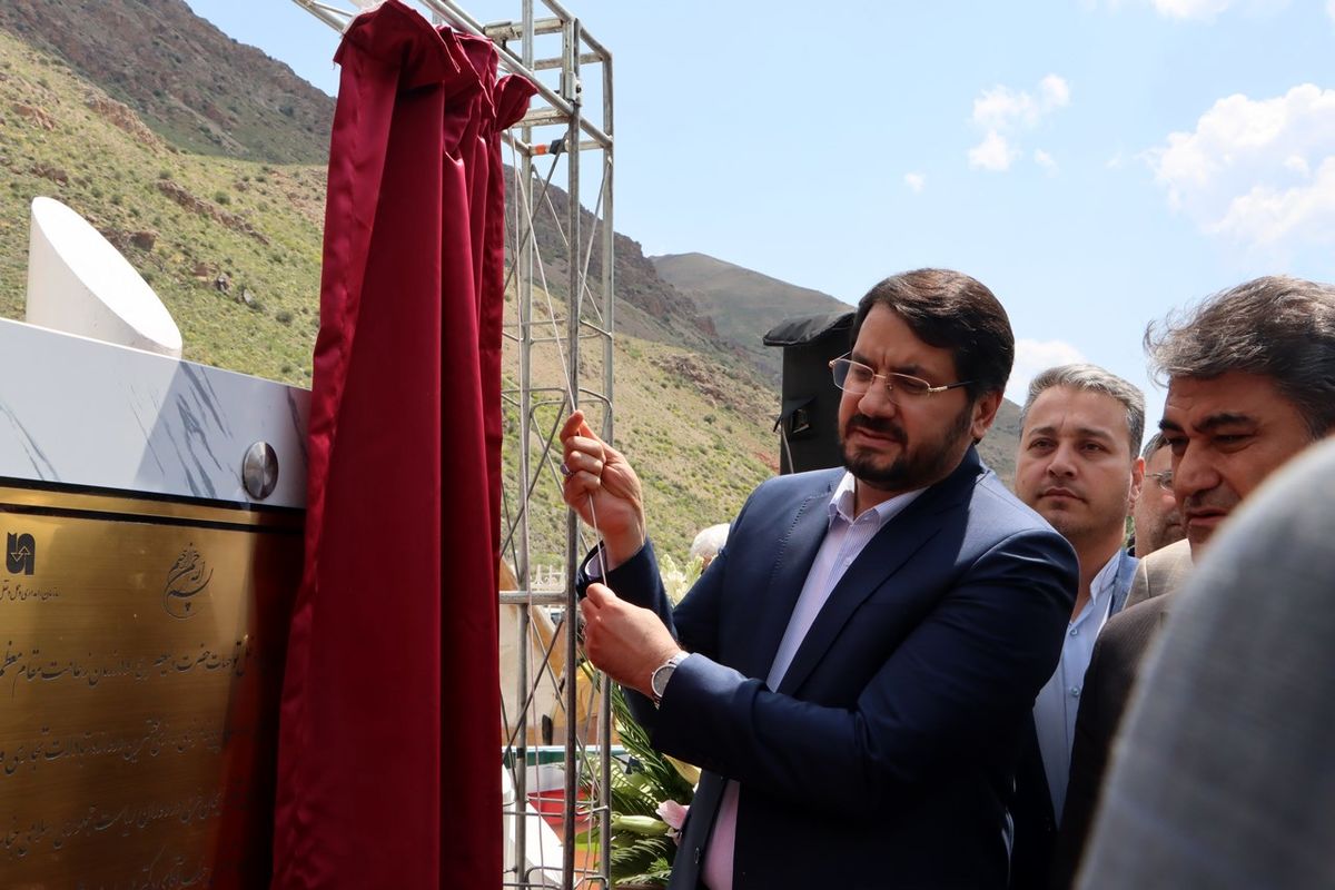 افتتاح پایانه مرزی رازی خوی با حضور وزیر راه و شهرسازی