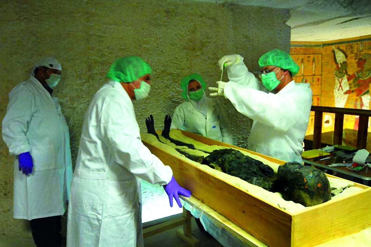 تصاویر همه پادشاهانی که مومیایی شدند