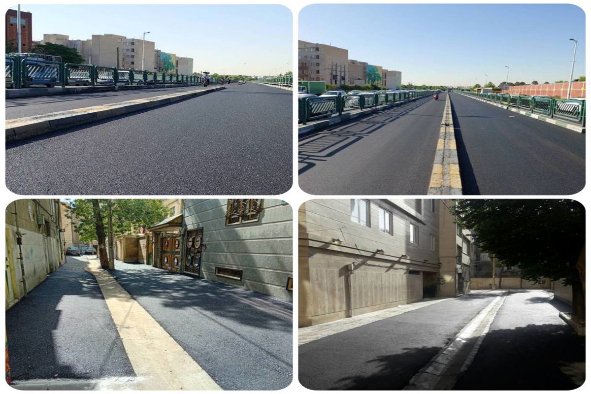 تخصیص ۱۹ هزار تن آسفالت برای مرمت خیابان های منطقه ۱۹ تهران