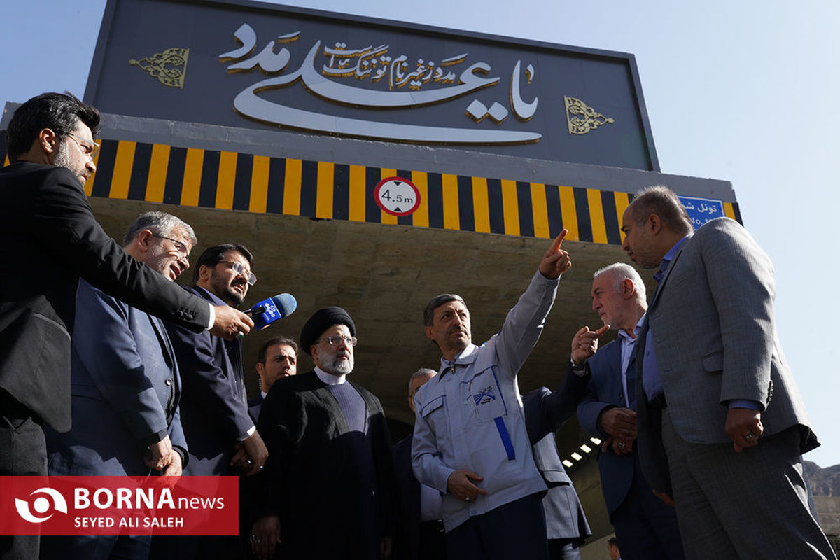 رئیسی: آزادراه تهران - شمال نماد خودباوری و افتخار ملی است