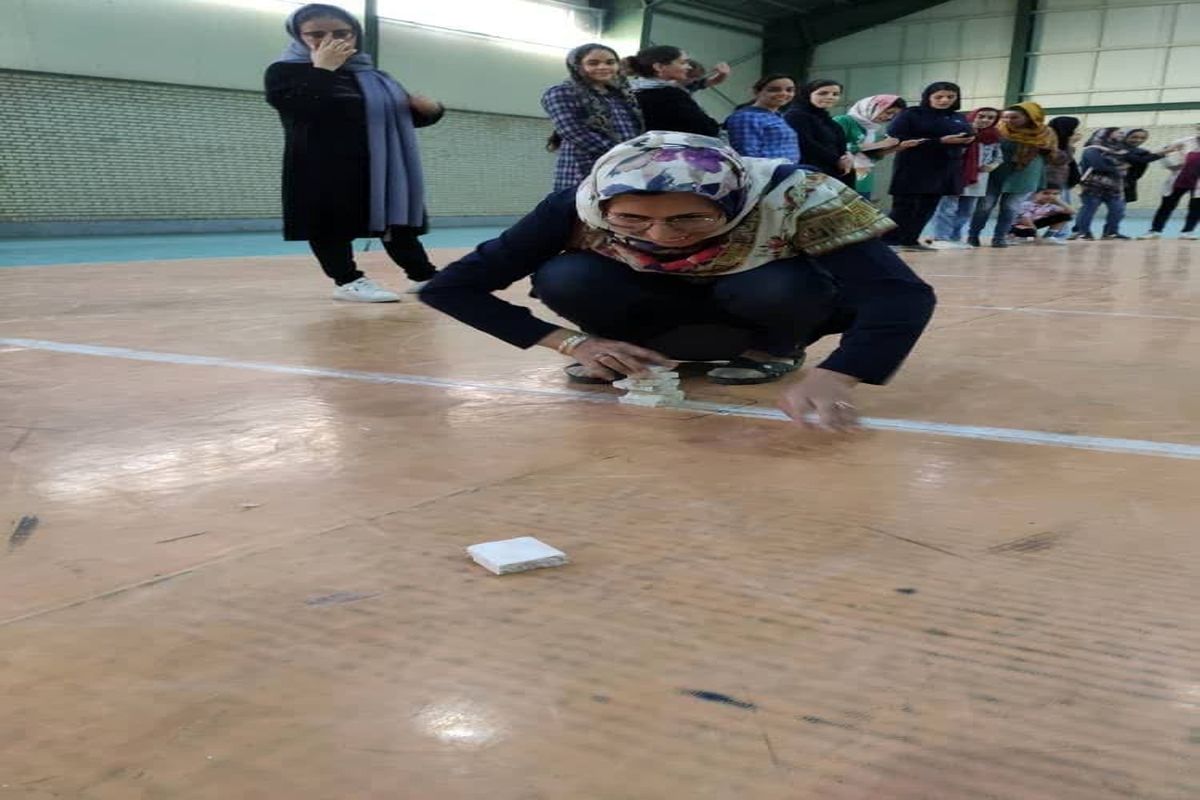 مسابقات ورزشی بانوان روستای امیرآباد بیرجند