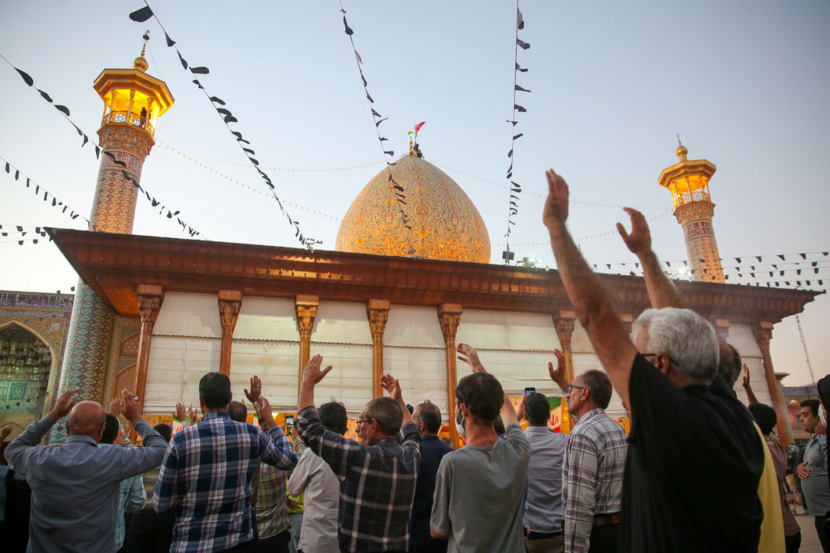 جشن ولادت باب الحوائج در حرم سوم اهل بیت (ع)