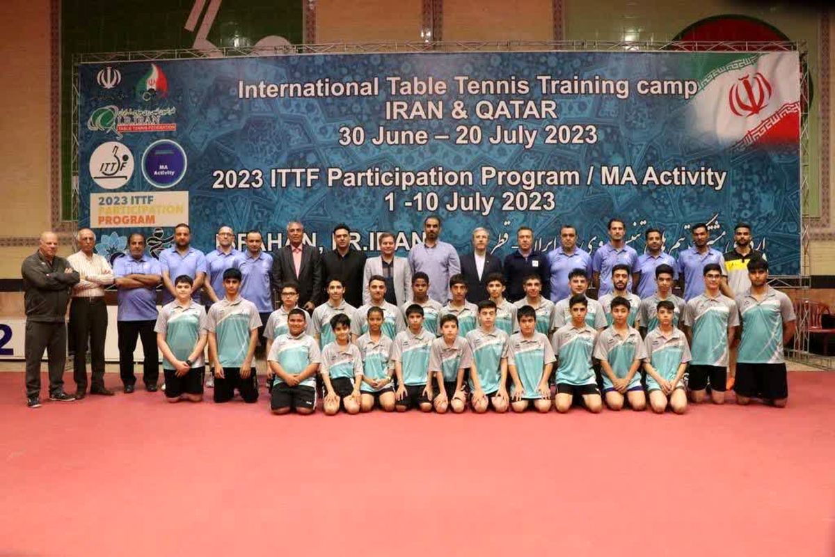 کمپ تمرینی تنیس روی میز تیم های ملی  ایران و قطر گام نخست در مسیر رویدادهای بین المللی نصف جهان+ فیلم