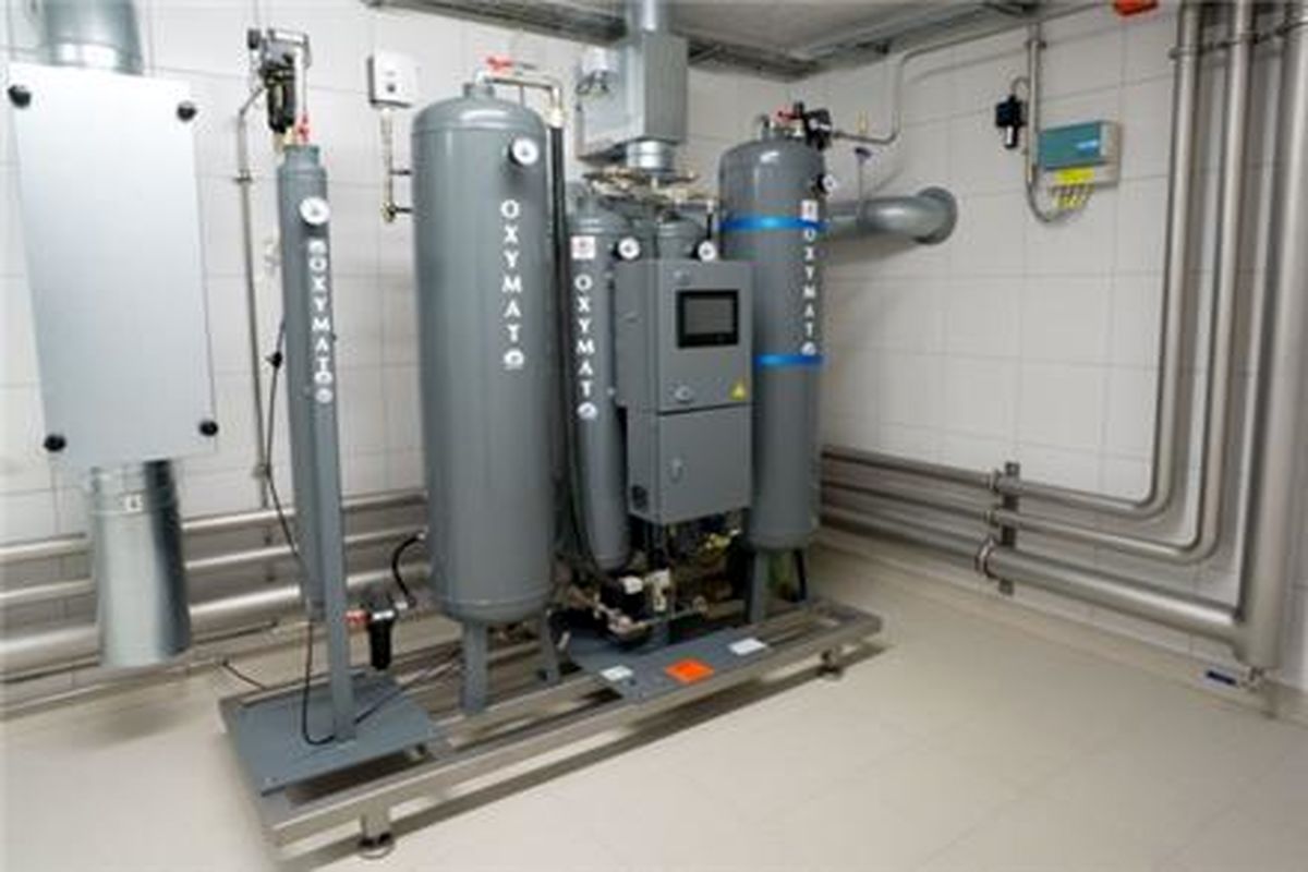 نصب و راه‌اندازی ۳ دستگاه جدید اکسیژن‌ساز بیمارستان گلستان اهواز