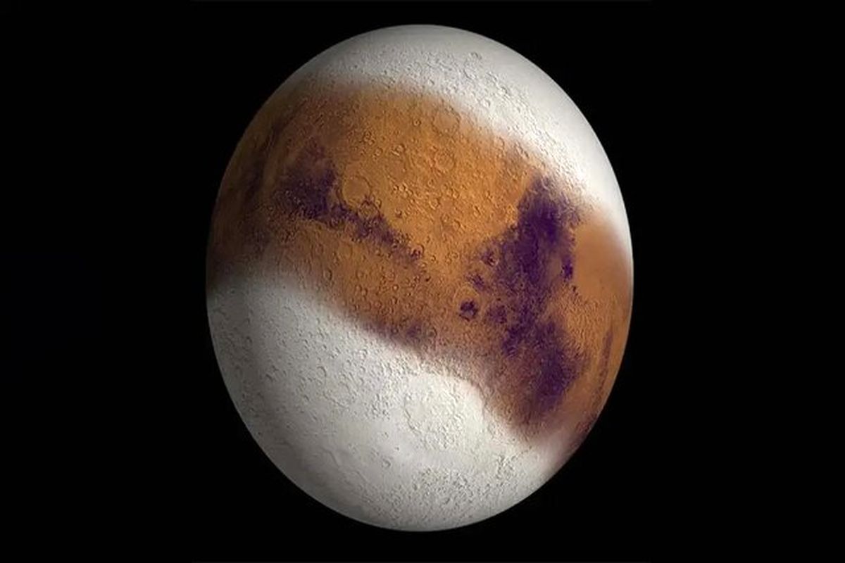 زمان عجیب عصر یخبندان در سیاره مریخ