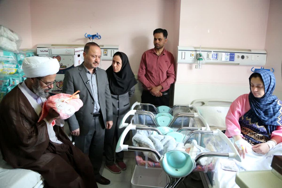 تولد سه‌قلوهای دشتی زیر چتر حمایتی دانشگاه علوم پزشکی استان