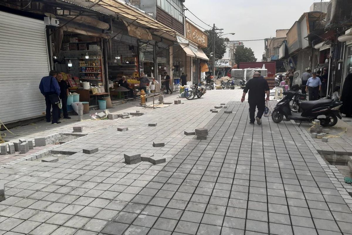 طرح بهسازی و بازپیرایی بازارچه شهرستانی میدان امام حسین (ع) در مراحل پایانی است