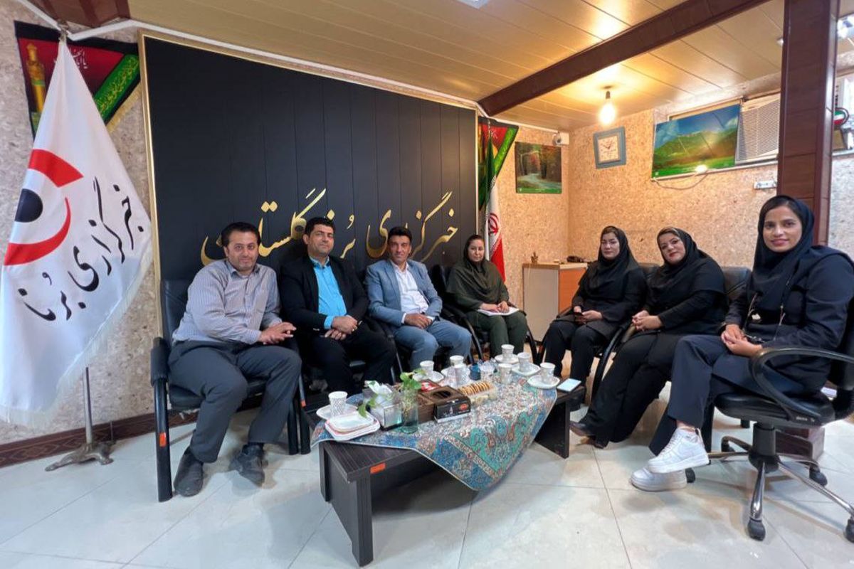 رئیس اداره منابع طبیعی گرگان با تحریریه  خبرگزاری برنا دیدار کرد