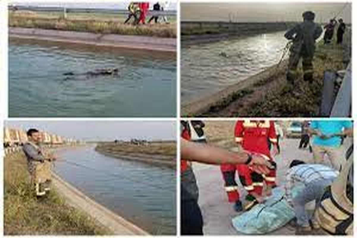 امسال ۲۰ نفر در رودخانه ها و کانال‌های آبیاری دشت قزوین غرق شدند