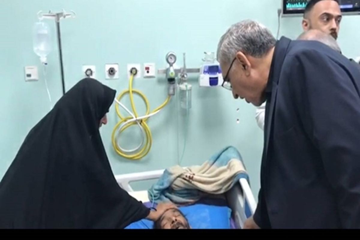 بازدید وزیر بهداشت از  بیمارستان دانشگاهی نجف