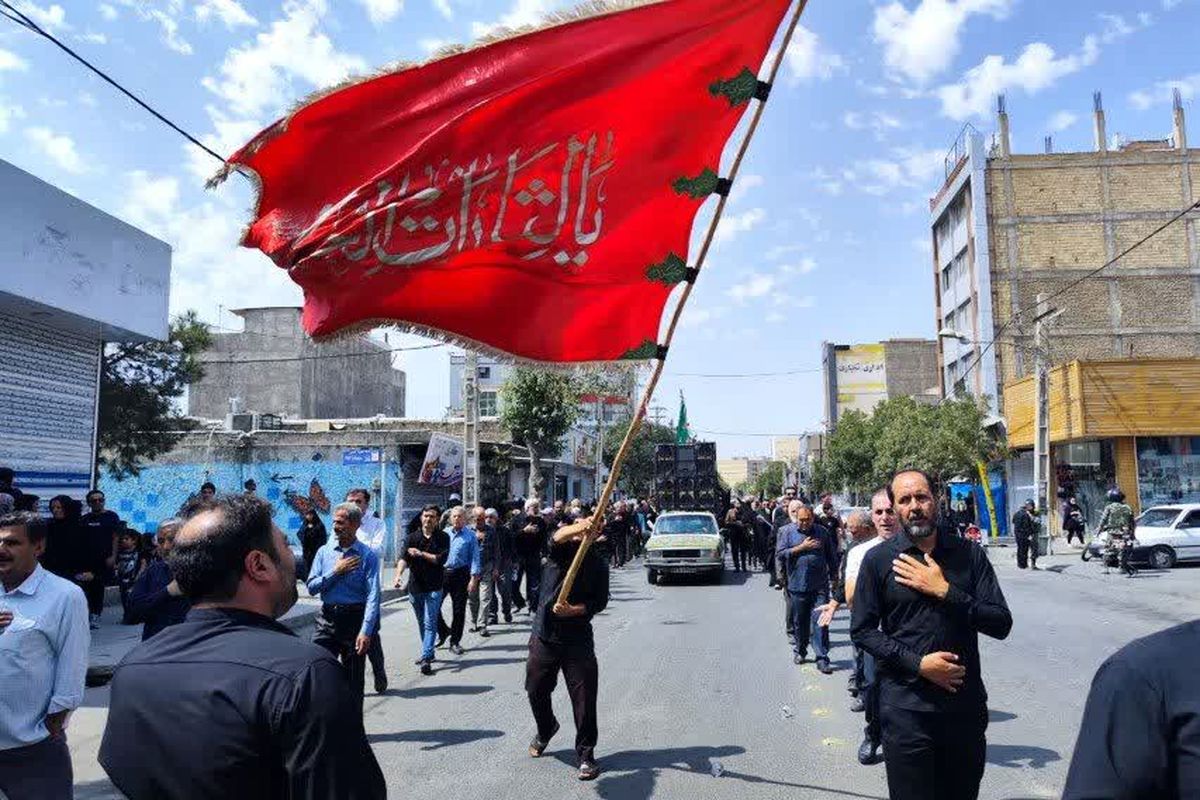 راهپیمایی جاماندگان اربعین حسینی در البرز برگزار شد+تصاویر