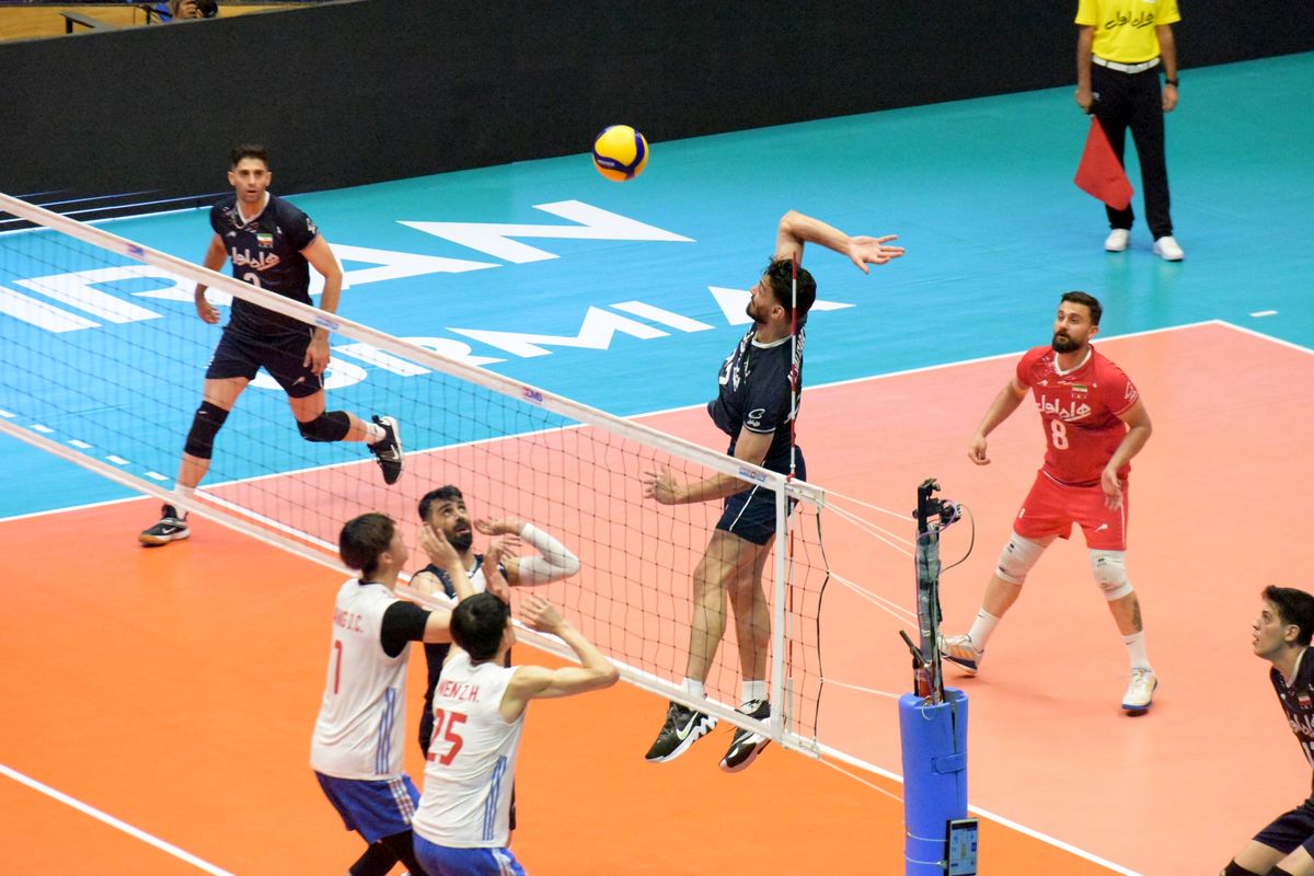 صعود با اقتدار ایران به فینال مسابقات والیبال قهرمانی آسیا
