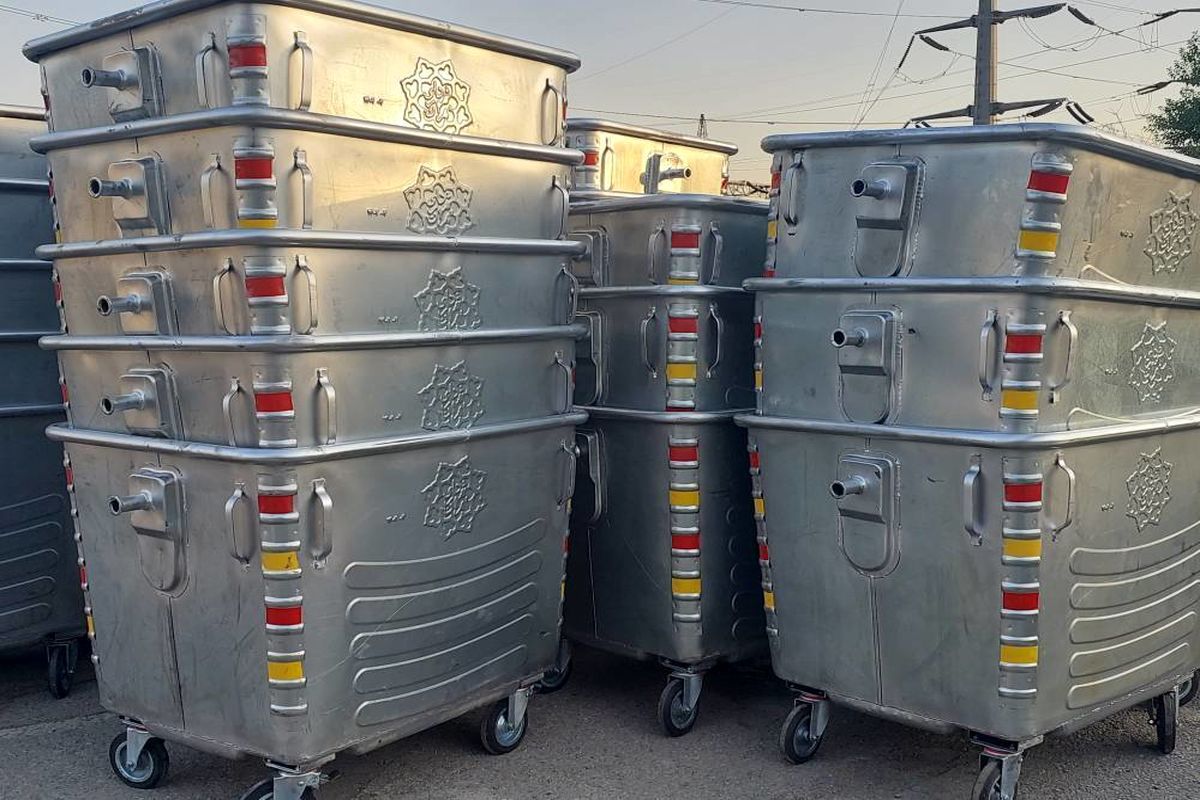 جایگزینی مخازن جدید پسماند در منطقه ۱۳ تهران