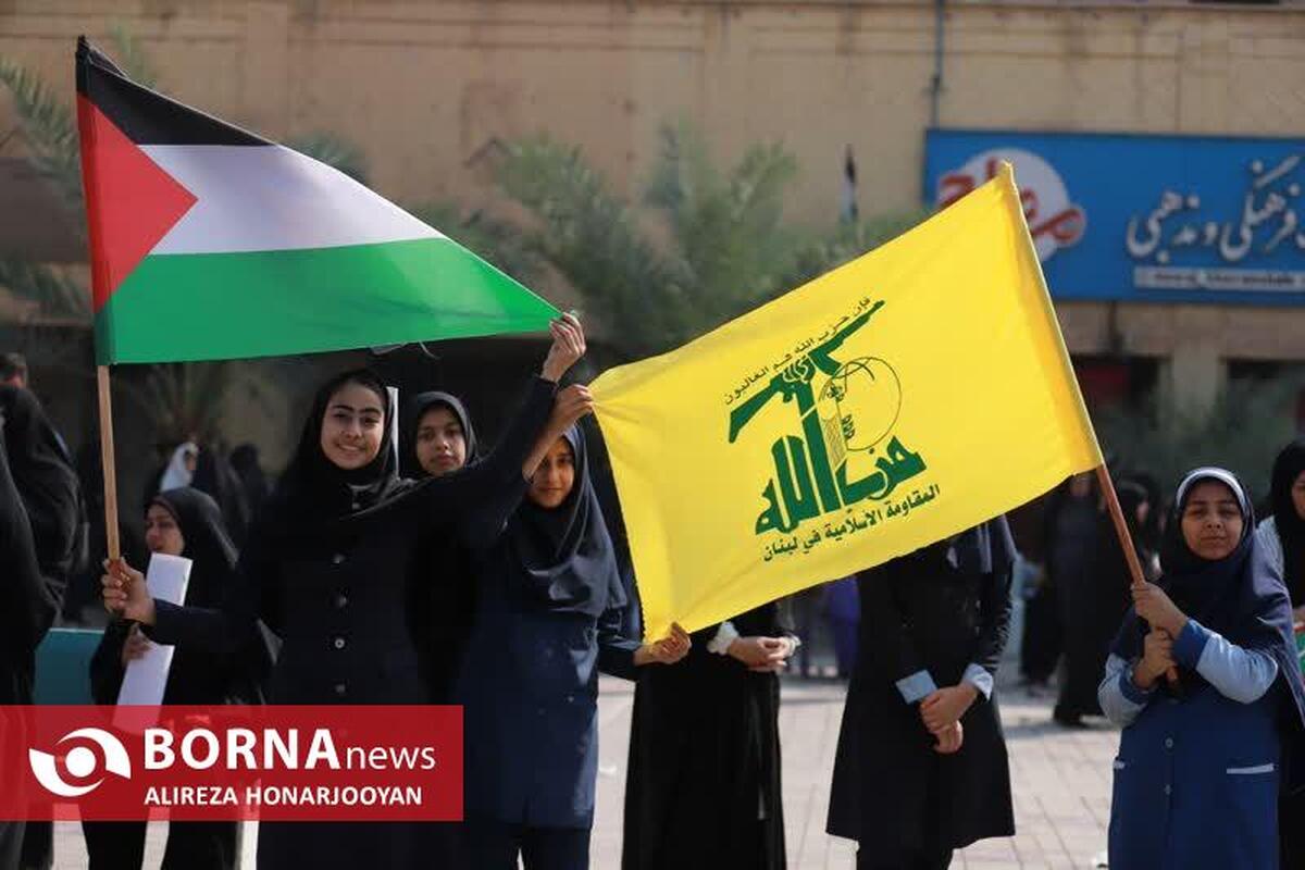 راهپیمایی ۱۳ آبان - منطقه آزاد اروند