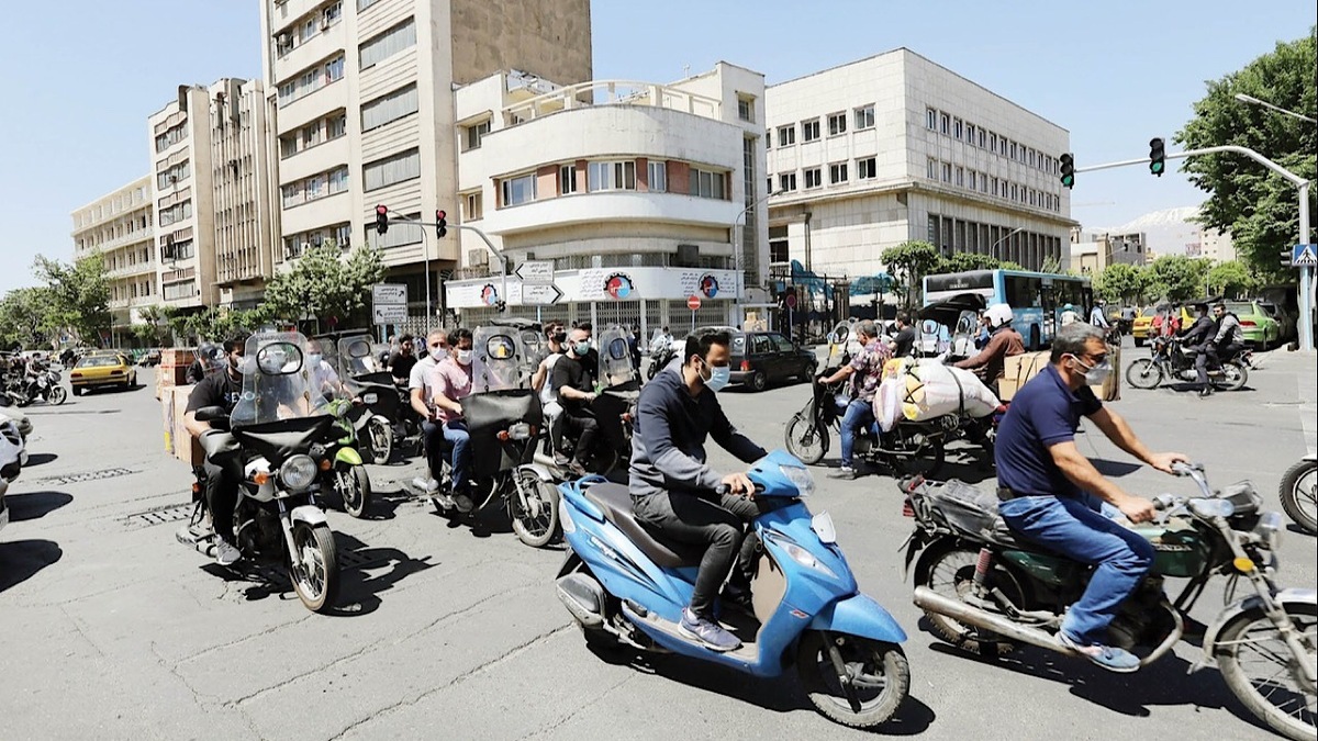 نداشتن معاینه فنی برای موتورسیکلت ها معضل شهر تهران است