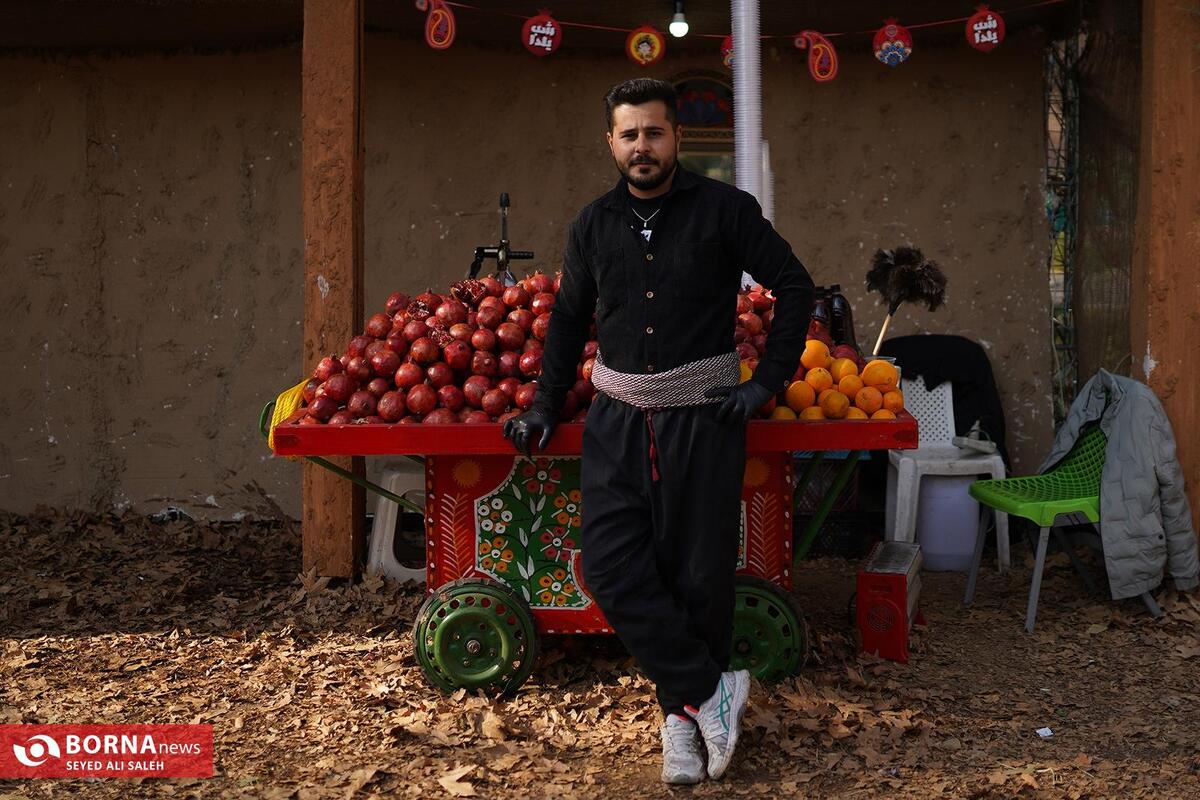 افتتاح گذر پاییزی و یلدایی در پارک لاله