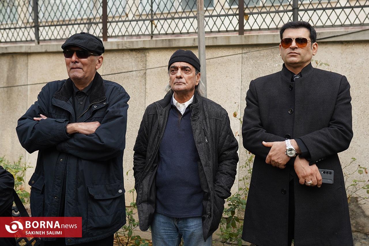 کدام هنرمندان در مراسم تشییع بیتا فرهی حضور داشتند+ تصاویر