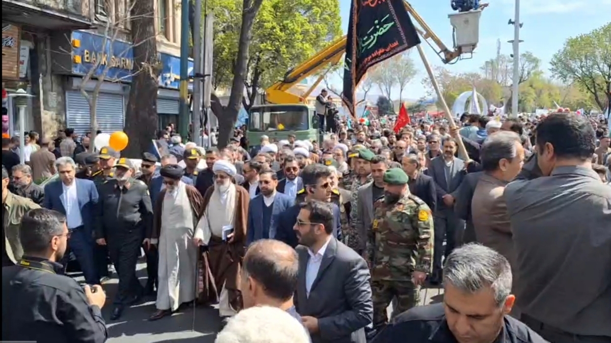 حضور پرشور مردم تبریز در راهپیمایی روز جهانی قدس