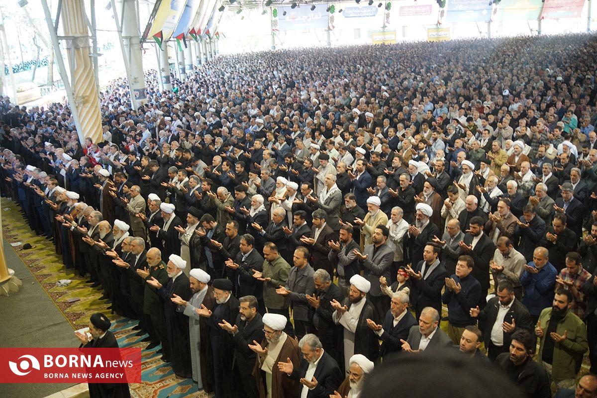 نماز جمعه تهران در روز جهانی قدس