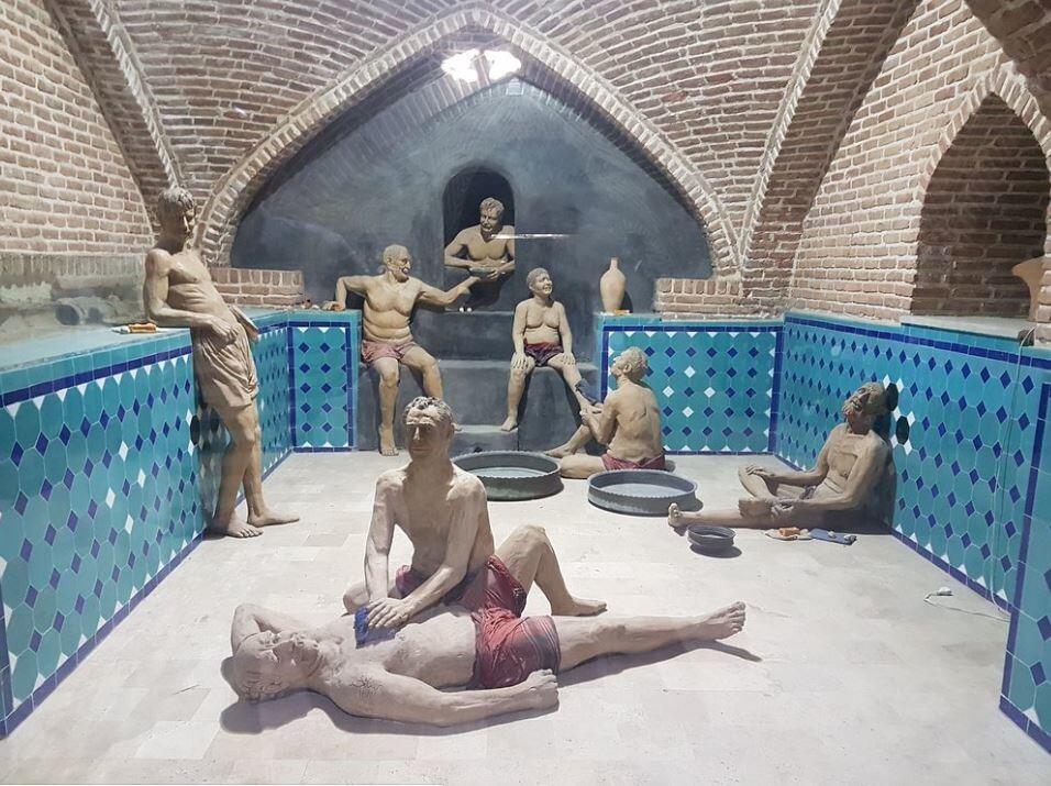 گرمابه های تاریخی قزوین، جاذبه هایی برای گردشگران نوروزی  