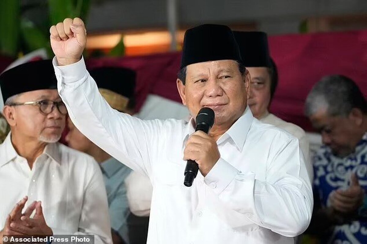 وزیر دفاع اندونزی در انتخابات ریاست جمهوری این کشور پیروز شد