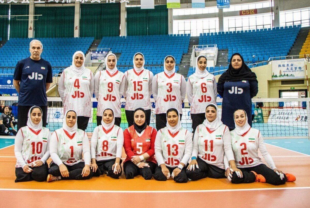 شکست آلمان توسط تیم ملی والیبال نشسته بانوان ایران